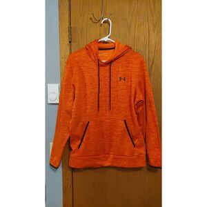 Under Armour ColdGear Twist Hoodie – Orange Heathered – Men’s Size M